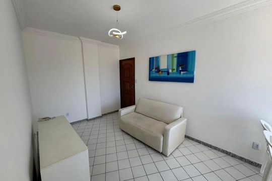 Sala de apartamento para alugar com 1 quarto, 46m² em Rio Vermelho, Salvador