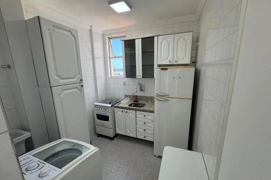 Cozinha de apartamento para alugar com 1 quarto, 46m² em Rio Vermelho, Salvador