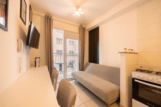 Kitnet/Studio para alugar com 1 quarto, 29m² em Jardim Caravelas, São Paulo