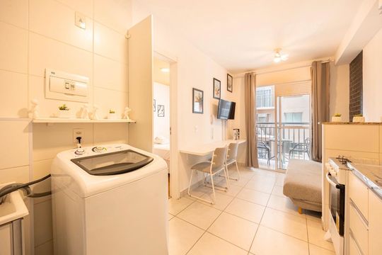 Kitnet/Studio para alugar com 1 quarto, 29m² em Jardim Caravelas, São Paulo