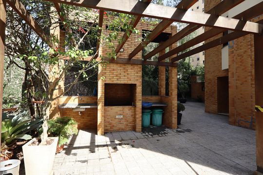Área comum - Churrasqueira de apartamento à venda com 3 quartos, 105m² em Vila Andrade, São Paulo