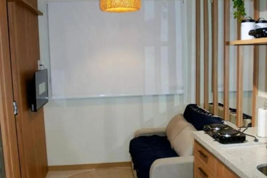 Sala de apartamento para alugar com 1 quarto, 23m² em Ondina, Salvador