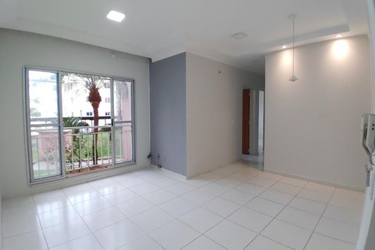 Sala de apartamento para alugar com 3 quartos, 75m² em Jardim Patricia, Uberlândia