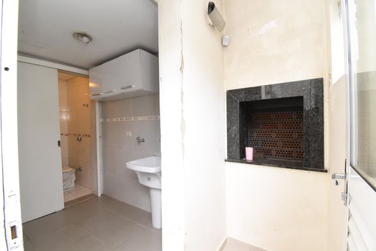 Área de Serviço de apartamento à venda com 3 quartos, 240m² em Cachoeira, Curitiba