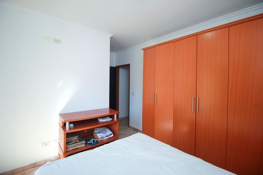 Suíte de apartamento à venda com 2 quartos, 67m² em Vila Pires, Santo André