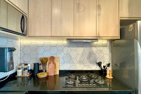 Cozinha de apartamento à venda com 1 quarto, 47m² em Vila Anglo Brasileira, São Paulo