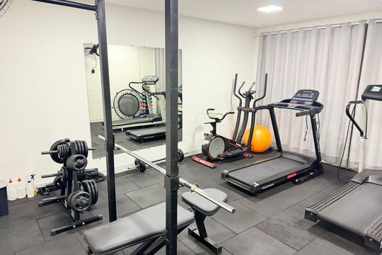 Área comum - Academia de apartamento para alugar com 2 quartos, 70m² em Santa Mônica, Uberlândia