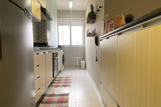 Cozinha - Área de Serviço de apartamento para alugar com 2 quartos, 64m² em Vila Osasco, Osasco