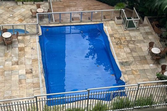 Área comum de apartamento à venda com 2 quartos, 90m² em Lagoa, Rio de Janeiro