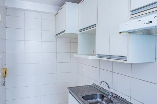 Cozinha de apartamento para alugar com 2 quartos, 42m² em Vila Siqueira (zona Norte), São Paulo