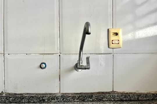 Cozinha de apartamento para alugar com 2 quartos, 85m² em Vila Fachini, São Paulo