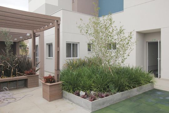 Área comum de apartamento à venda com 2 quartos, 46m² em Vila Curuçá, Santo André