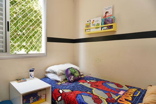 Quarto 1 de apartamento à venda com 3 quartos, 102m² em Esplanada, Belo Horizonte