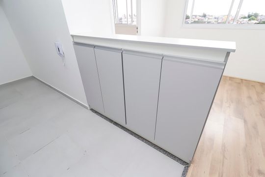 Cozinha - Armários de apartamento para alugar com 2 quartos, 36m² em Jardim Helena, São Paulo
