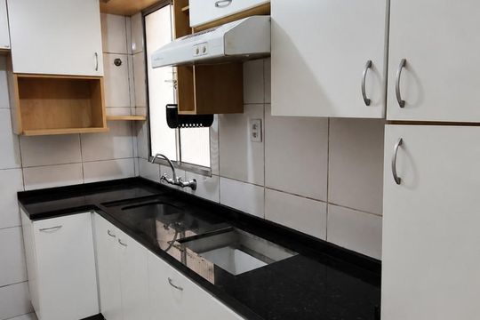 Cozinha de apartamento para alugar com 3 quartos, 65m² em Centro, São Leopoldo