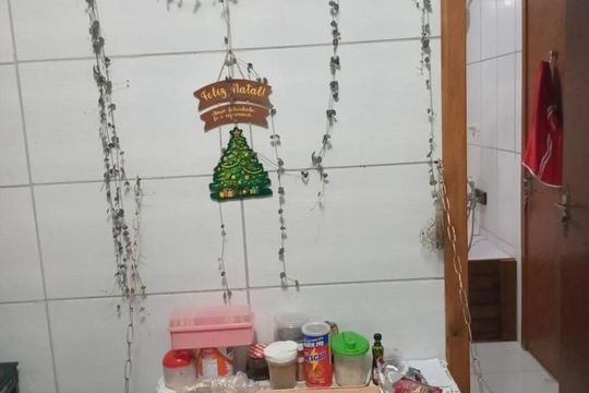 Cozinha de casa para alugar com 1 quarto, 48m² em Cachoeira do Bom Jesus, Florianópolis