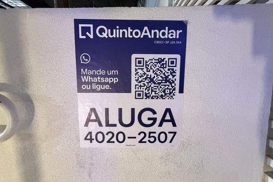 Plaquinha de apartamento para alugar com 1 quarto, 25m² em Brás, São Paulo
