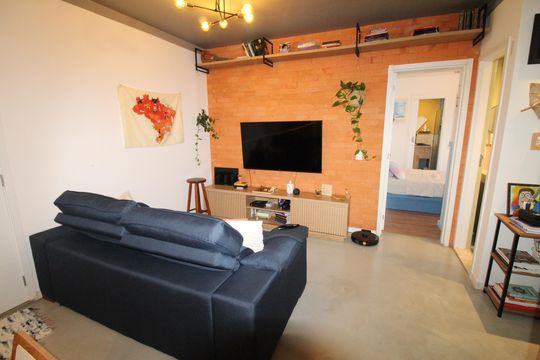 Sala de apartamento para alugar com 2 quartos, 65m² em Parque Industrial, São José dos Campos