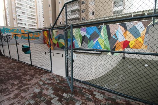 Área comum - Pista Skate de apartamento para alugar com 2 quartos, 65m² em Parque Industrial, São José dos Campos