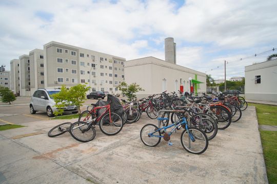Bicicletario de apartamento à venda com 2 quartos, 45m² em Santos Dumont, São Leopoldo
