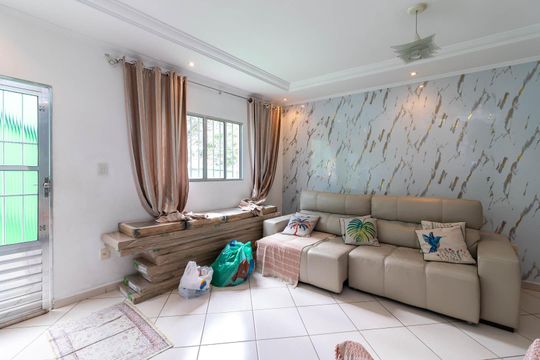 Sala de casa para alugar com 2 quartos, 55m² em Casa Verde Alta, São Paulo
