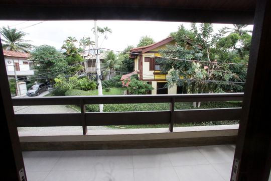 Varanda da Suíte 1 de casa de condomínio à venda com 4 quartos, 400m² em Jacarepaguá, Rio de Janeiro