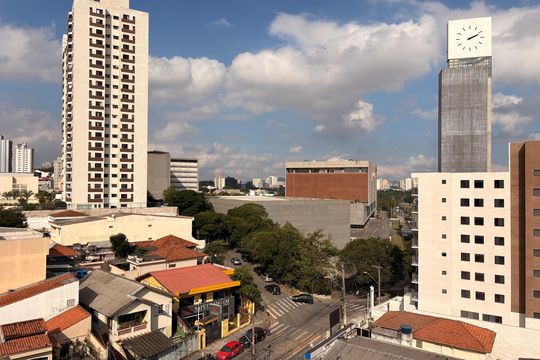 Vista  de kitnet/studio para alugar com 1 quarto, 18m² em Vila Sao Pedro, Santo André