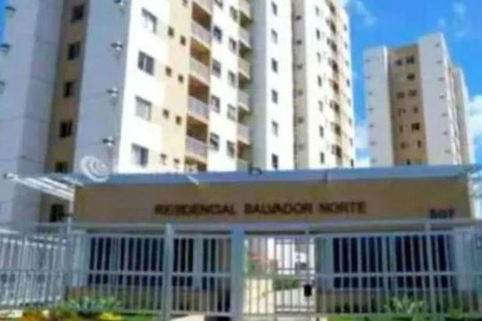 Área externa de apartamento para alugar com 1 quarto, 45m² em Jardim das Margaridas, Salvador