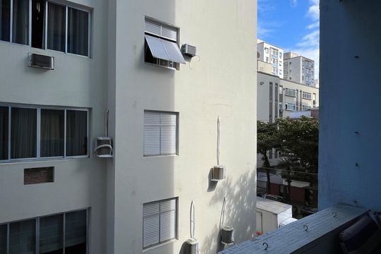 Varanda da Sala de apartamento para alugar com 2 quartos, 70m² em Aparecida, Santos