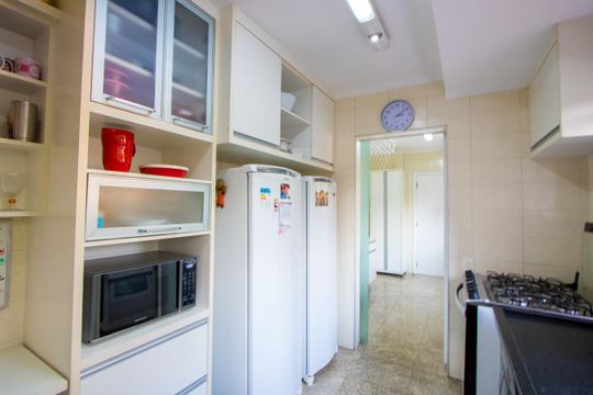 Cozinha de apartamento à venda com 4 quartos, 312m² em Jardim, Santo André
