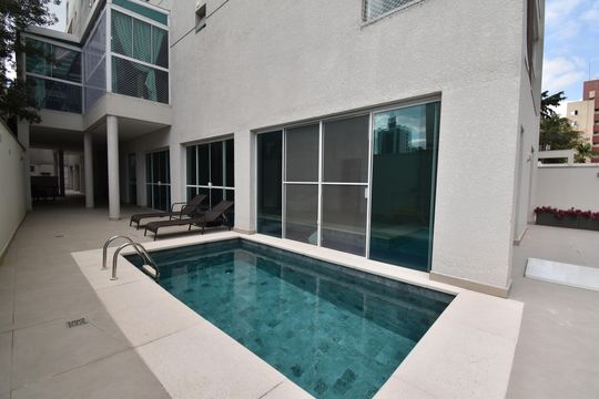 Área comum - Piscina de apartamento à venda com 1 quarto, 57m² em Bigorrilho, Curitiba