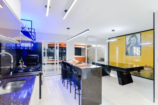 Cozinha de casa de condomínio para alugar com 3 quartos, 127m² em Portal dos Gramados, Guarulhos