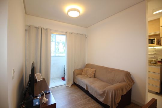 Sala de apartamento à venda com 1 quarto, 68m² em Barra Olímpica, Rio de Janeiro