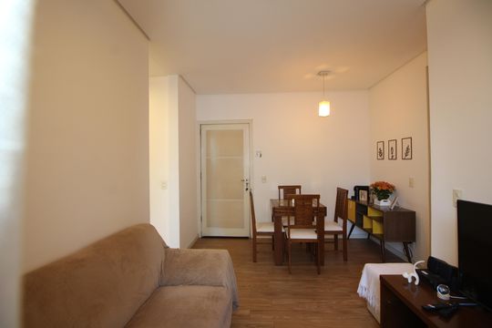 Sala de apartamento à venda com 1 quarto, 68m² em Barra Olímpica, Rio de Janeiro