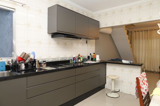 Cozinha de casa à venda com 3 quartos, 150m² em Vila Carmosina, São Paulo