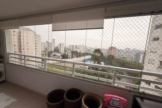 Varanda de apartamento à venda com 3 quartos, 86m² em Centro, Diadema