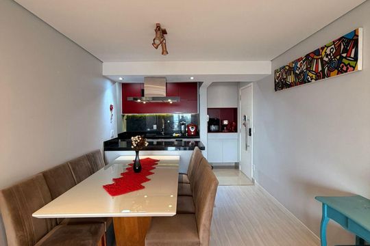 Sala de apartamento à venda com 3 quartos, 86m² em Centro, Diadema