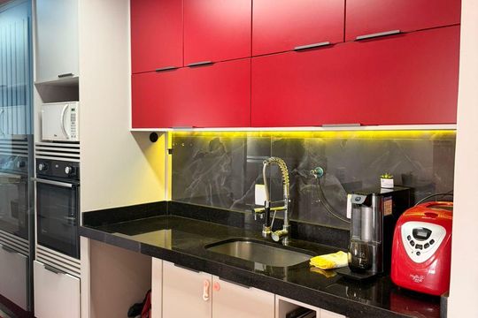 Cozinha de apartamento à venda com 3 quartos, 86m² em Centro, Diadema