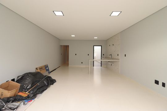 Sala de casa à venda com 3 quartos, 125m² em Parque Capuava, Santo André