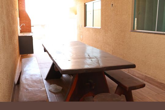 Área Externa de casa para alugar com 2 quartos, 142m² em Capuava, Goiânia