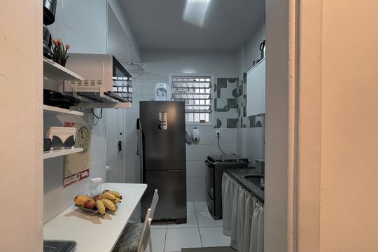 Cozinha/Área de serviço de apartamento para alugar com 2 quartos, 71m² em Copacabana, Rio de Janeiro