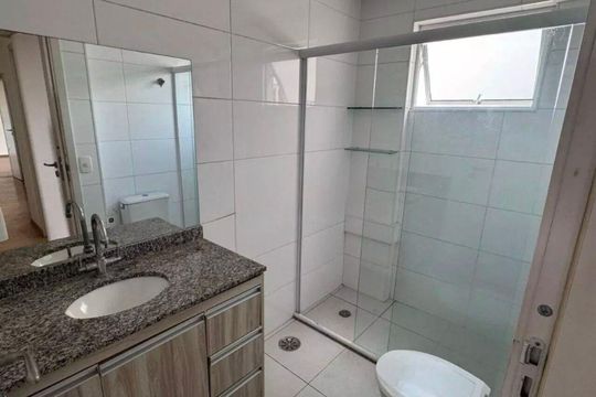 Banheiro de apartamento à venda com 3 quartos, 104m² em Vila Santa Catarina, São Paulo