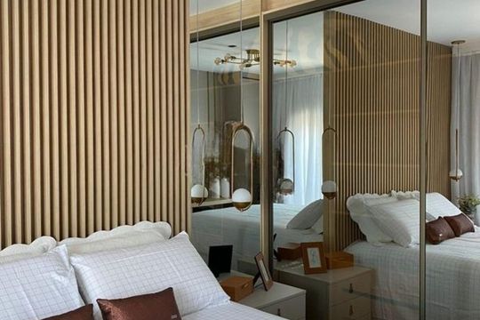 Quarto 1 de apartamento para alugar com 2 quartos, 66m² em Barreiros, São José