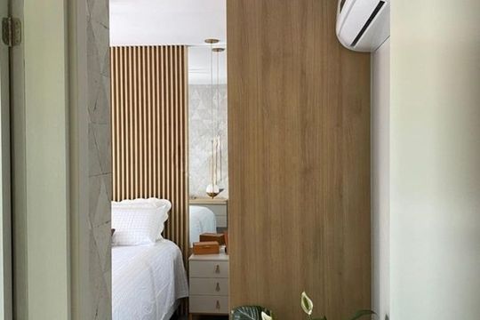 Quarto 2 de apartamento para alugar com 2 quartos, 66m² em Barreiros, São José