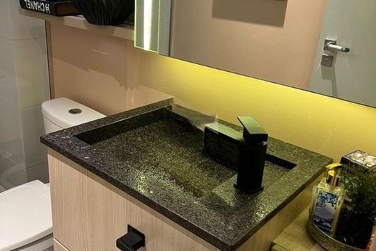 Banheiro 2 de apartamento para alugar com 2 quartos, 66m² em Barreiros, São José