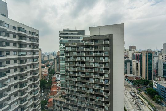 Vista de apartamento para alugar com 1 quarto, 30m² em Vila Nova Conceição, São Paulo