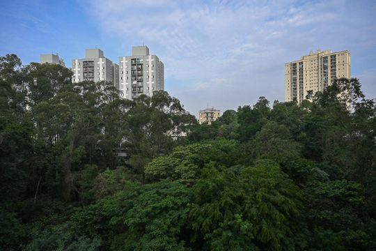 Vista do Quarto 2 de apartamento à venda com 3 quartos, 117m² em Chácara Agrindus, Taboão da Serra