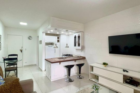 Sala de apartamento para alugar com 1 quarto, 45m² em Jardim Paulista, São Paulo