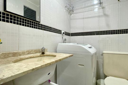 Lavabo de apartamento para alugar com 1 quarto, 45m² em Jardim Paulista, São Paulo