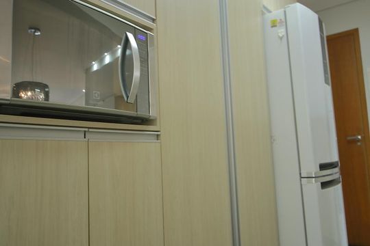 Cozinha  de apartamento à venda com 3 quartos, 81m² em Centro, São Bernardo do Campo